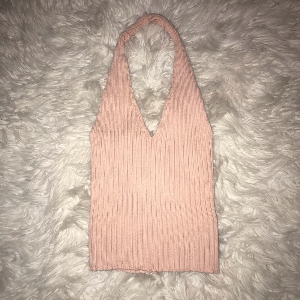 Forever 21 Light Pink Crop Top